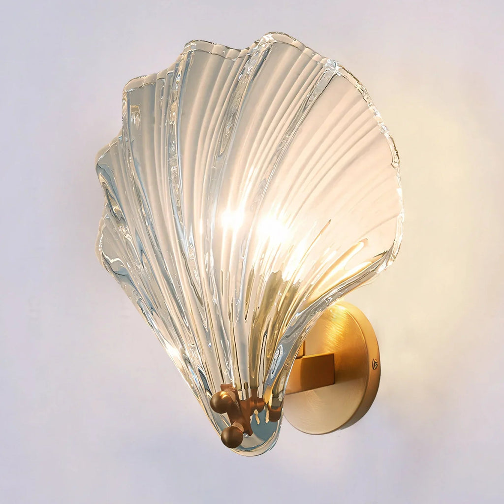 Applique Murale Conchiglia – Illuminazione Elegante e Marinara 