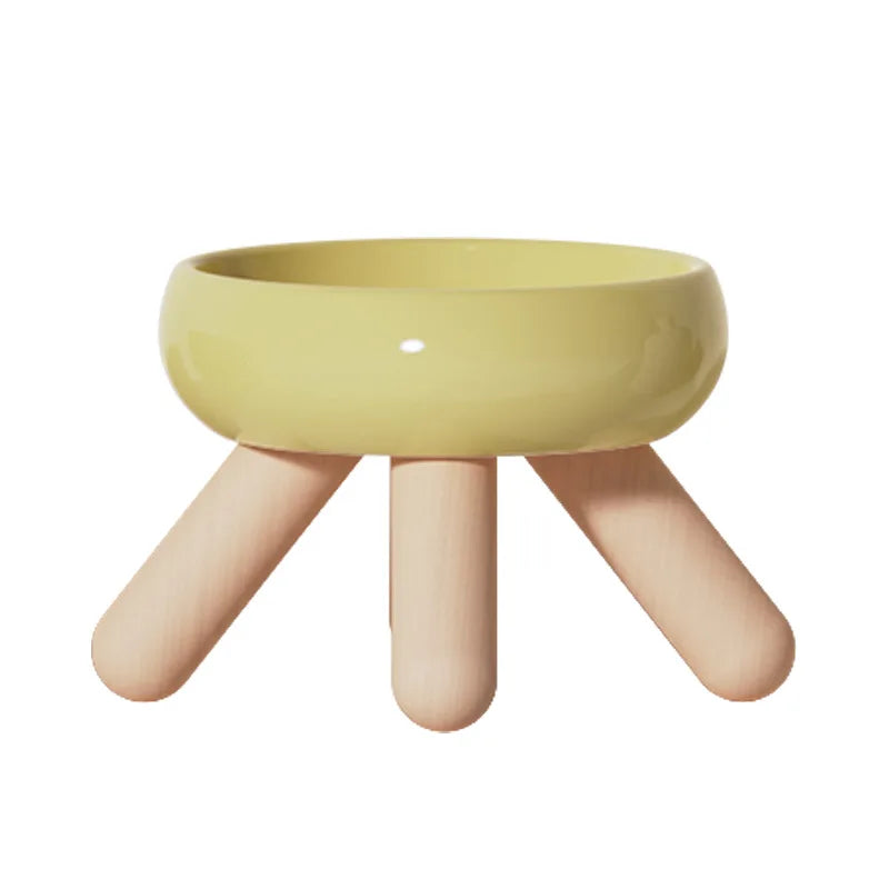 Bol Surélevé Design Pour Chat — Confort & Élégance Naturelle