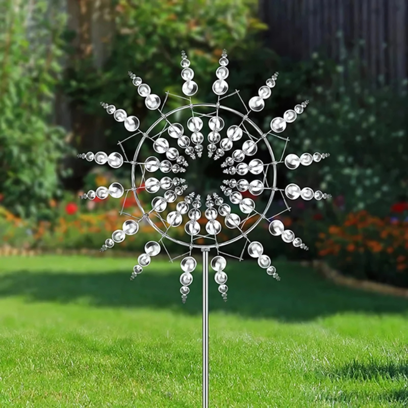 Eoliană Sculpturală Exterioară – Frumusețe Naturală și Dinamică 