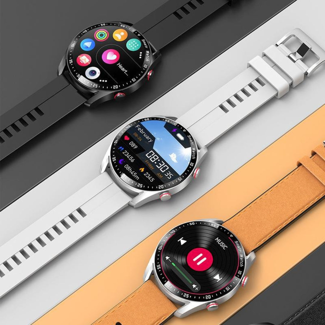 Elegante Slimme Horloge – Verfijnde Stijl En Slimme Functies 