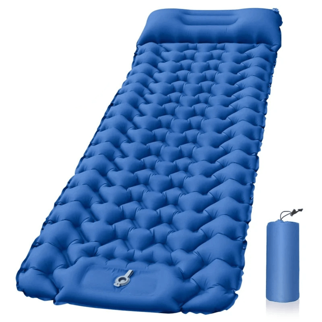 Inflatable Camping Mattress – With Built-in Pump and Optimal Comfort 