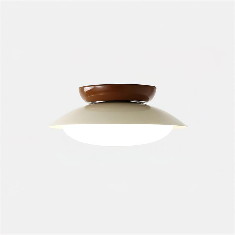 Plafonnier Rond LED — Éclat Naturel & Élégance Discrète