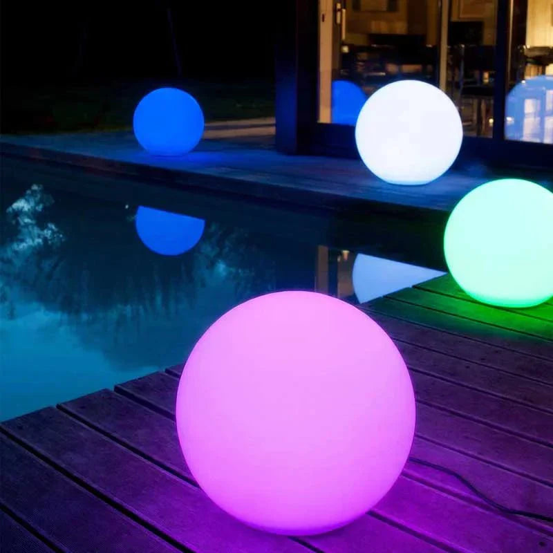 Trådlös Utomhus Spherical Lampa – Elegant och Nomad Belysning 