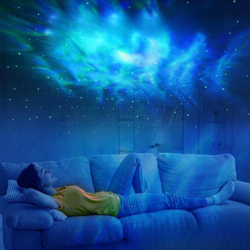LED-projektori – Rentouttava galaksitunnelma 