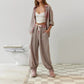 Charlotte | Pijamale Confortabile Chic Cu Dungi Și Carouri 