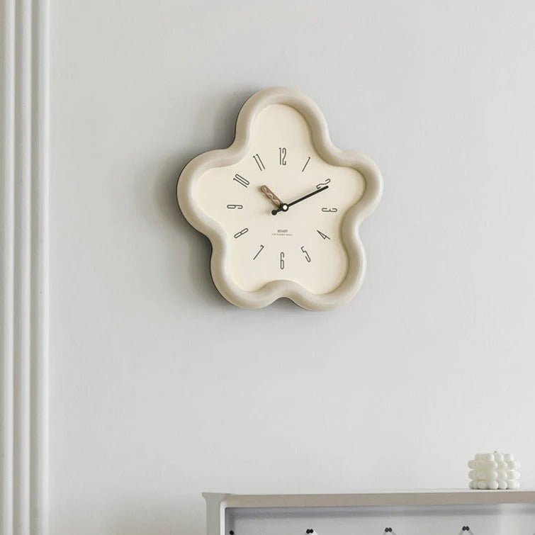 Veggklokke Pendel Blomst 3D – Elegant Dekorasjon Og Moderne Stil 
