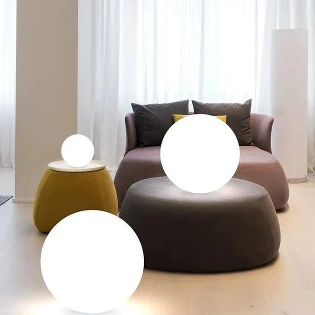 Lampă Sferică Exterioară Fără Fir – Iluminat Nomad și Elegant 