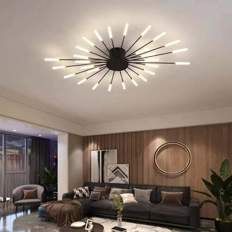 Moderne LED taklampe – Elegant belysning og moderne design 
