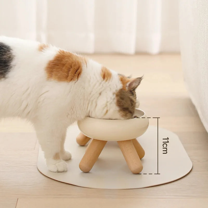 Bol Surélevé Design Pour Chat — Confort & Élégance Naturelle