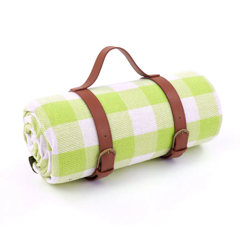 Vouwbare Waterdichte Picknickdeken – Klassiek Ruitpatroon 