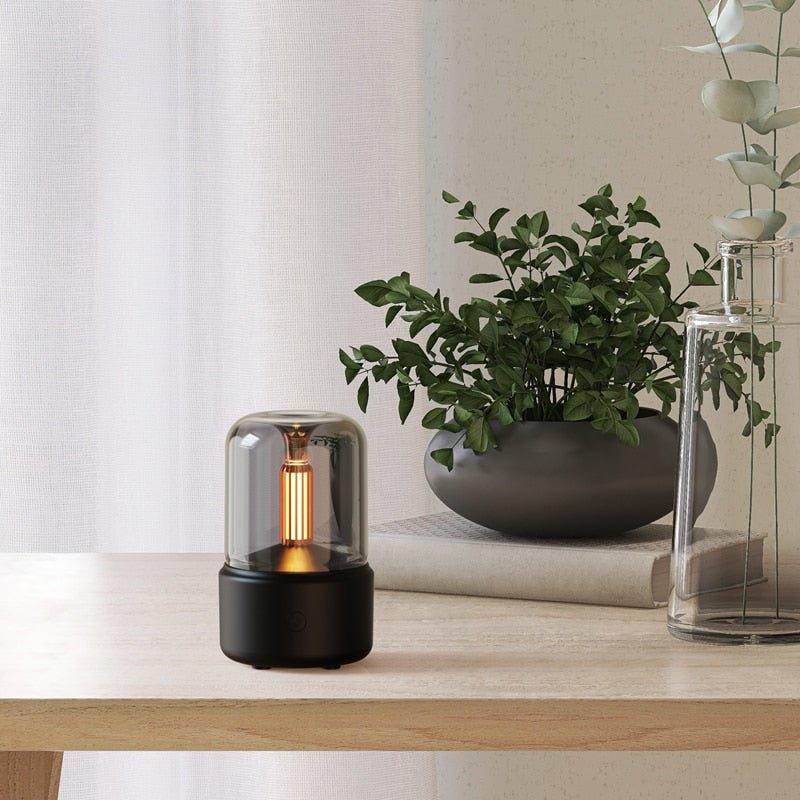 Aromadiffusor Lampe — Beruhigende Flammenatmosphäre 