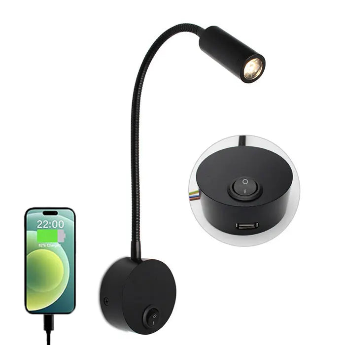Flexibele LED wandlamp - Mobiliteit, elegantie & gericht licht