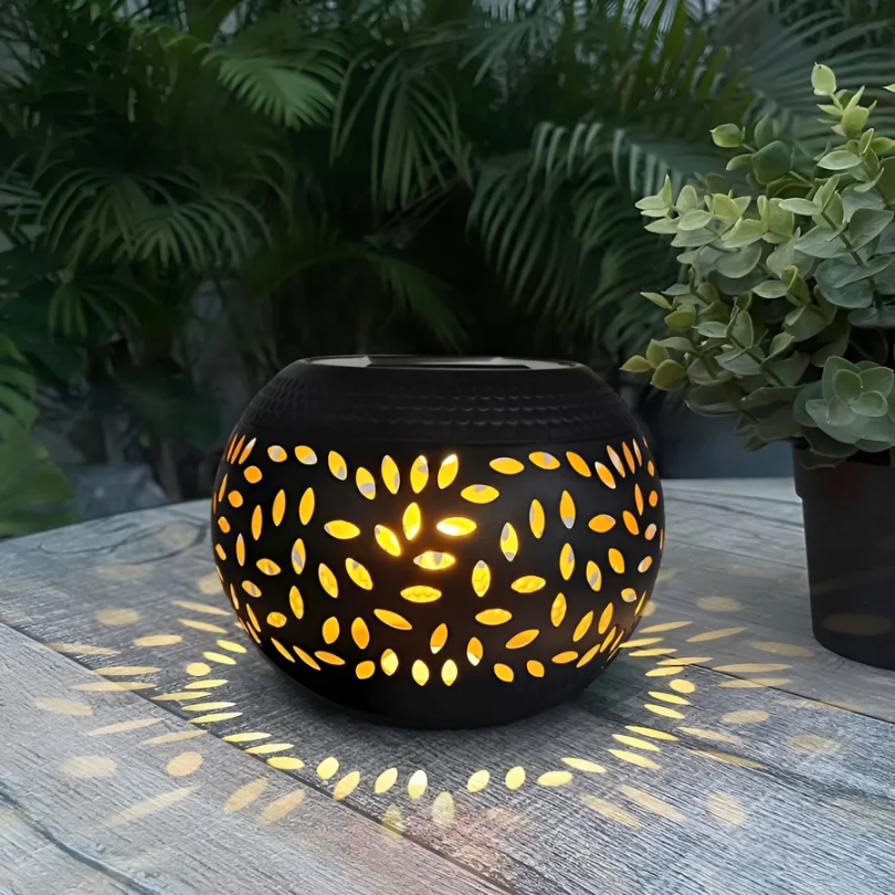 Lampe Solaire De Jardin Avec Effet Lumineux