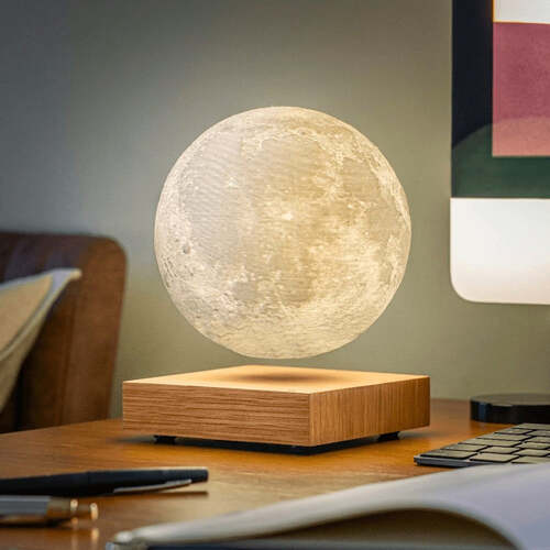 Lampă cu lună plutitoare - iluminare moale și efect spectaculos