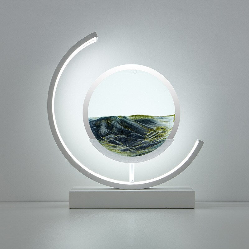 Lampada A Sabbia In Movimento – Rilassamento Visivo E Atmosfera Rilassante 