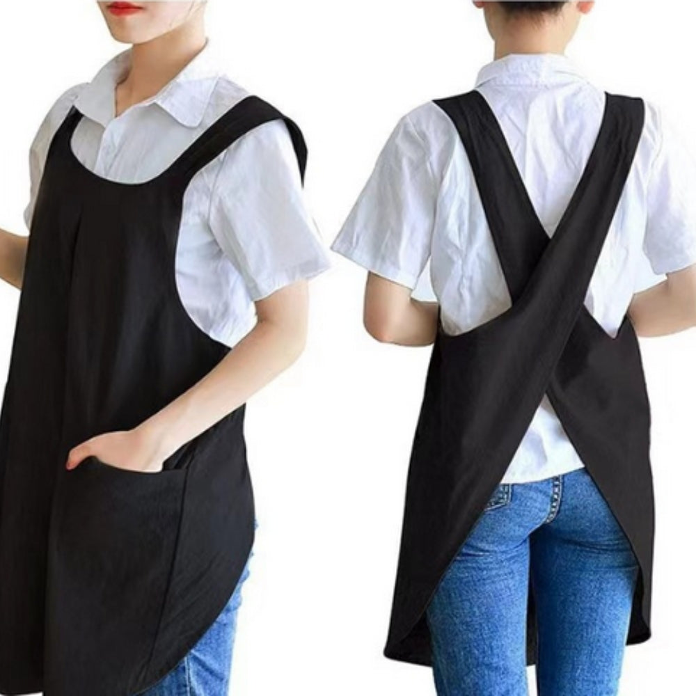 Tablier Croisé Inspiré Du Design Coréen – Élégance Et Praticité Au Quotidien