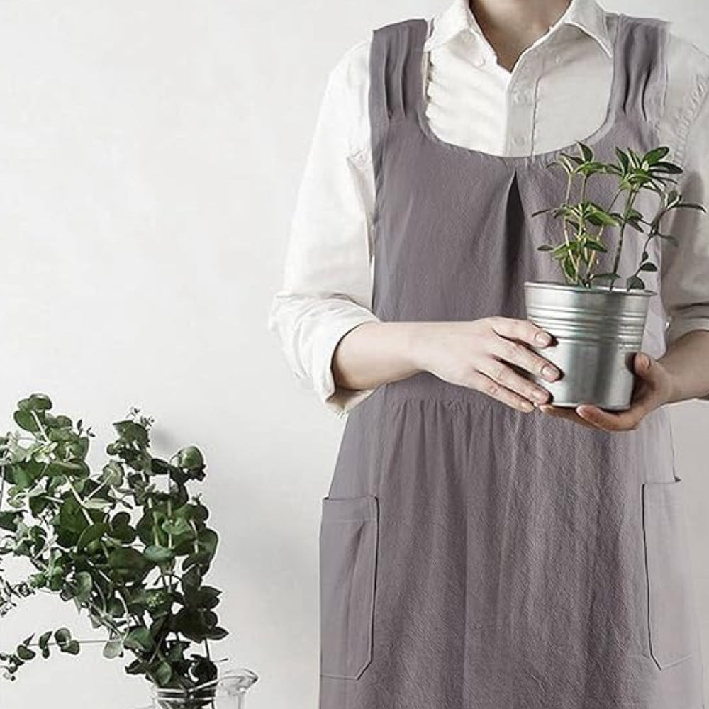 Tablier Croisé Inspiré Du Design Coréen – Élégance Et Praticité Au Quotidien