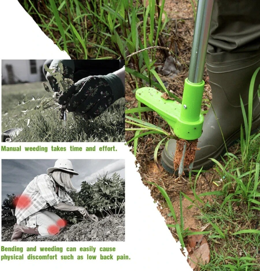 Extracteur De Mauvaises Herbes – Élimination Facile En Position Debout