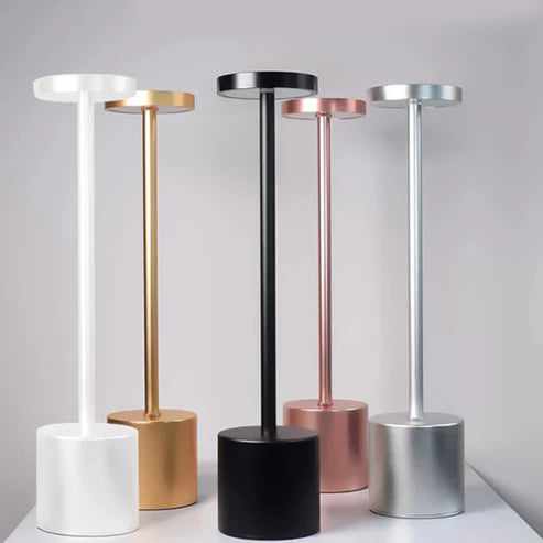 Lámpara de Mesa LED Táctil Recargable – Iluminación Práctica y Moderna 