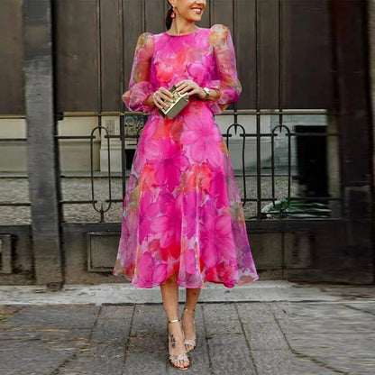 Sophie | Blomstrete Kjole Elegant – Chic og Feminint Design 