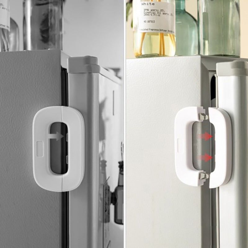 Cerradura Adhesiva de Seguridad – Protección Discreta para Armarios y Cajones 