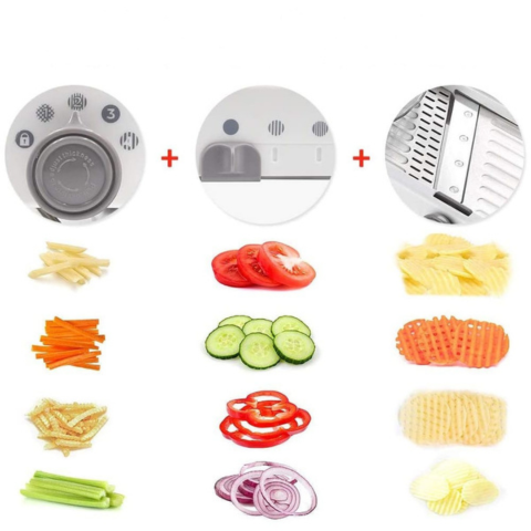 Multifunction Kitchen Mandolin - Maximum Precision & Safety