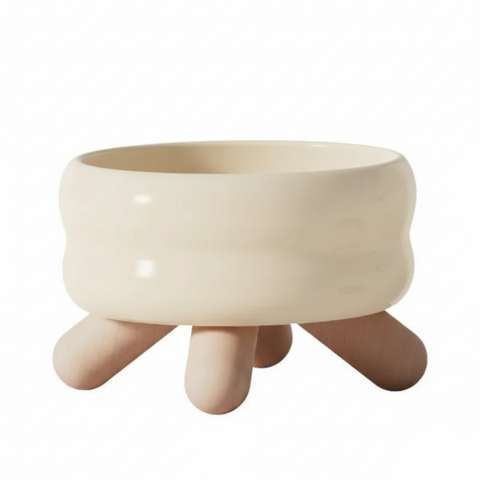 Bol Surélevé Design Pour Chat — Confort & Élégance Naturelle