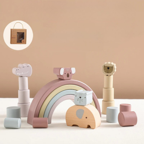Juego de construcción de elefantes - Creatividad, lógica y diversión