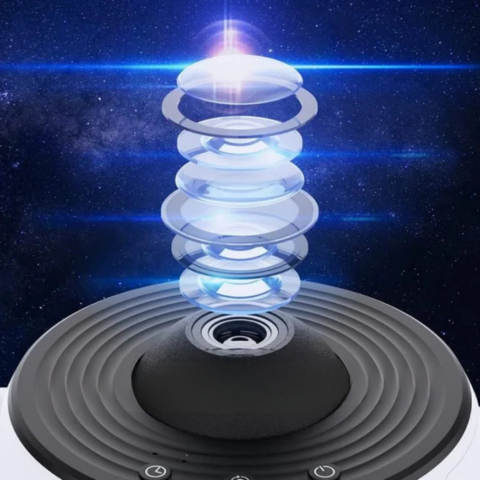 Rotationsprojektor – 360° av stjärndröm hemma 