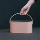 Rejse make-up organizer med integreret LED-spejl 