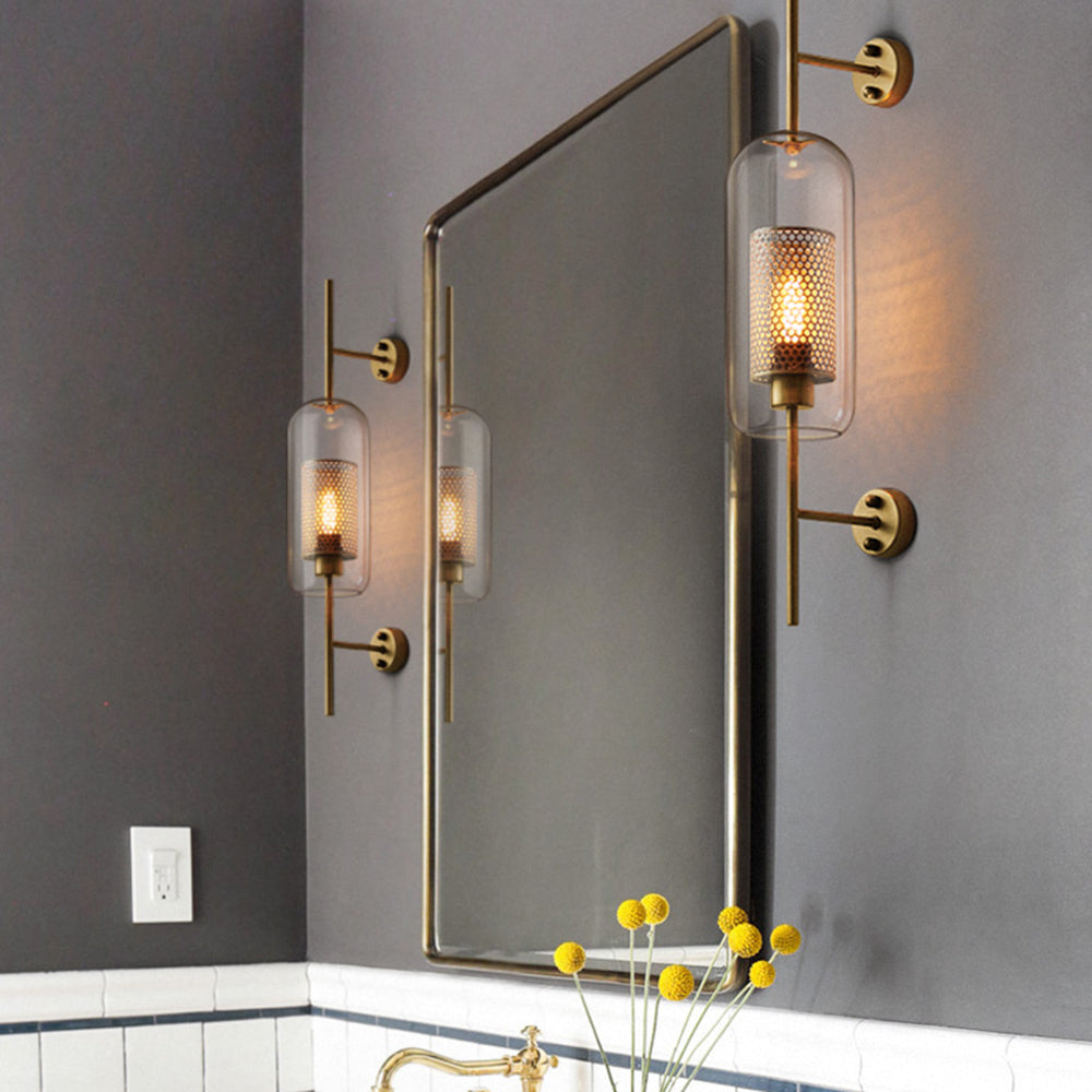 Industriell geometrisk vägglampa - Stil och modernitet