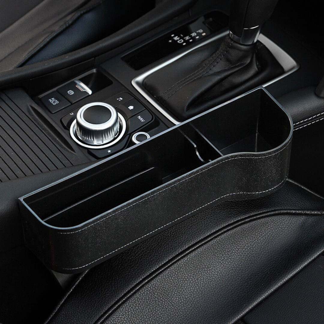 Organizator pentru consola scaunului auto - depozitare practică și acces rapid