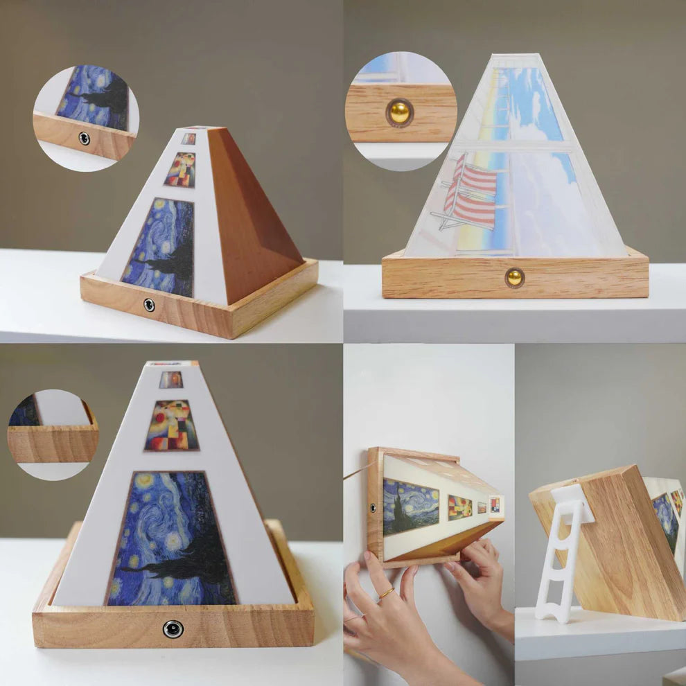 Lampe Murale Décorative – Illusion Visuelle 3D