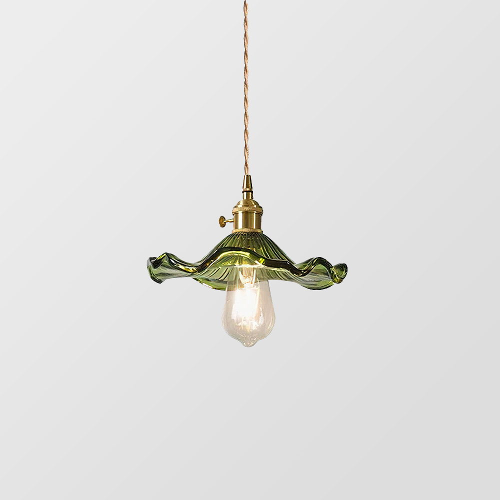 Hängende Blumenlampe – Natürlicher Charme und zarte Seele 