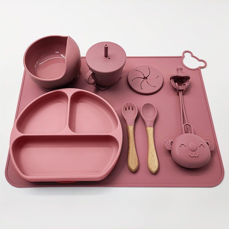 Platos de silicona para bebés - Suaves, prácticos e higiénicos