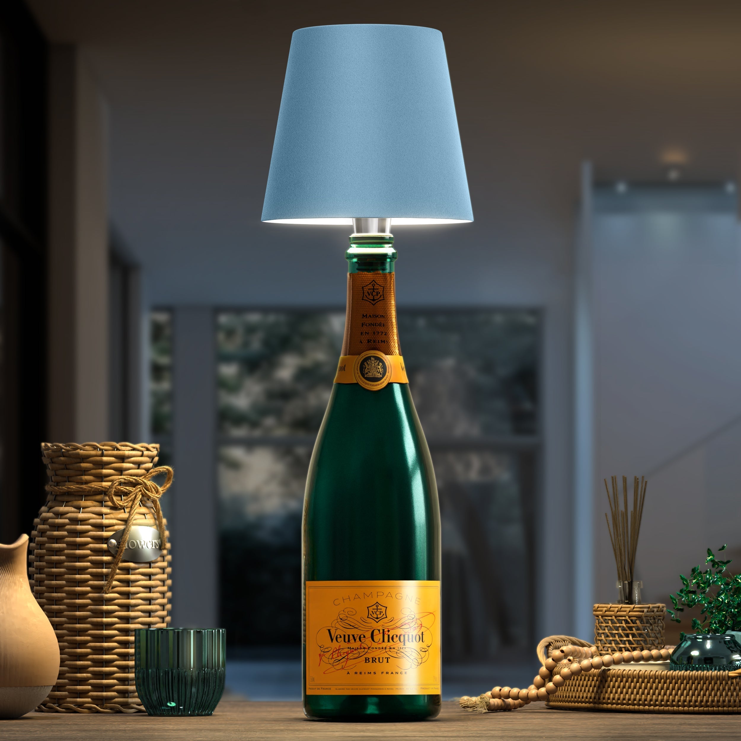 Lampada LED Ricaricabile – Trasforma le Tue Bottiglie in Illuminazione 