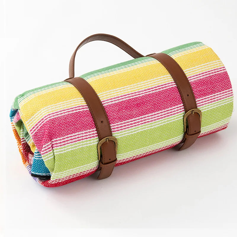 Vouwbare Waterdichte Picknickdeken – Klassiek Ruitpatroon 