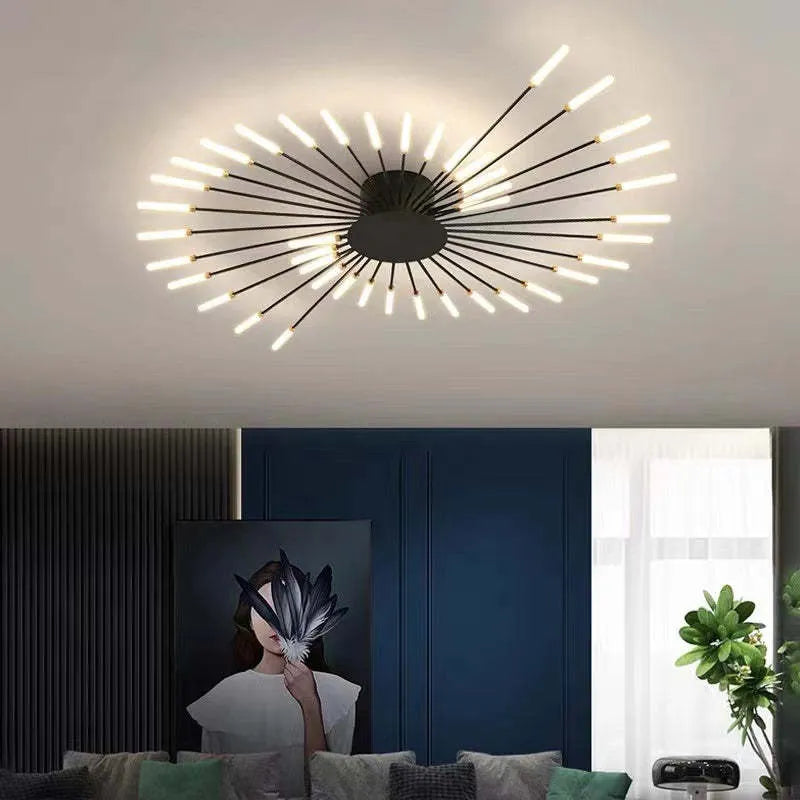 Moderne LED taklampe – Elegant belysning og moderne design 