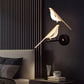 Wandlampe Vogel – Zarte und leuchtende Dekoration 