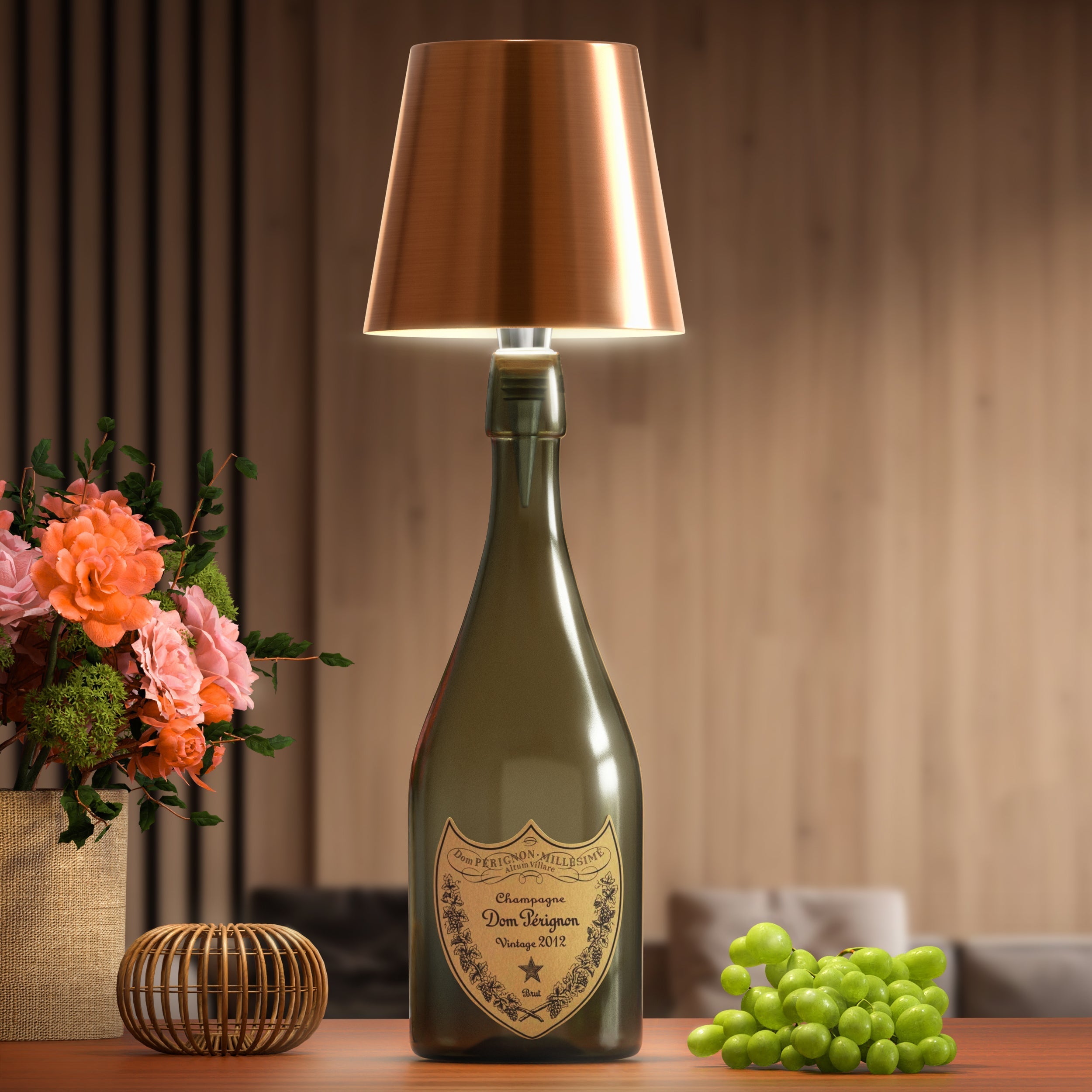 Lampada LED Ricaricabile – Trasforma le Tue Bottiglie in Illuminazione 