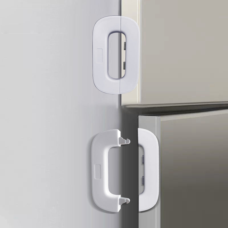Cerradura Adhesiva de Seguridad – Protección Discreta para Armarios y Cajones 
