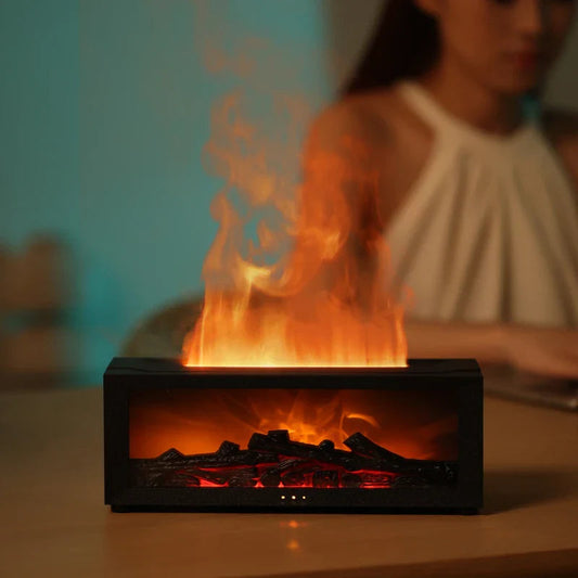 Diffusore di Aromi Effetto Fiamma – Atmosfera Calda e Rilassante 