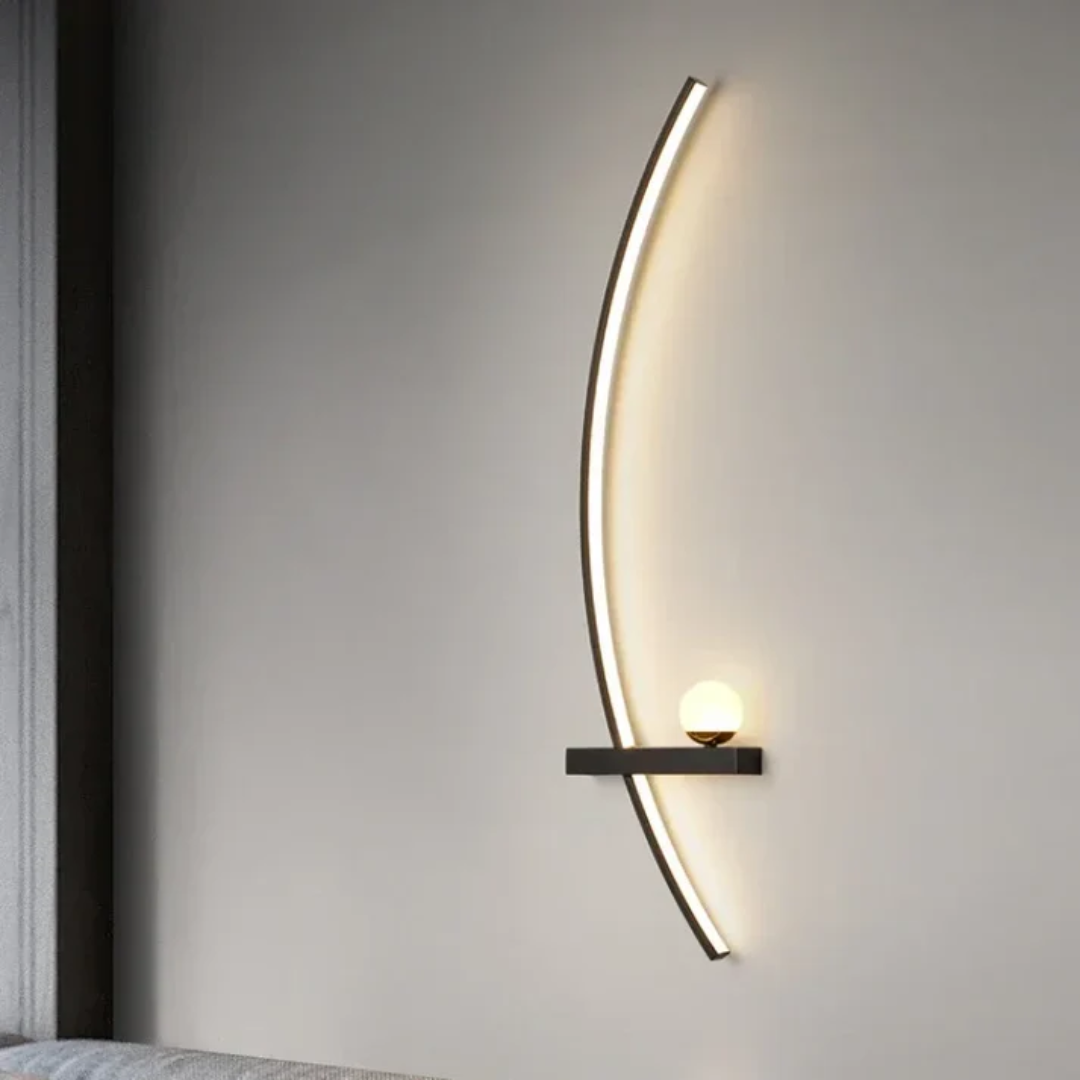 Aplique de Parede LED – Iluminação Moderna e Elegância Minimalista 