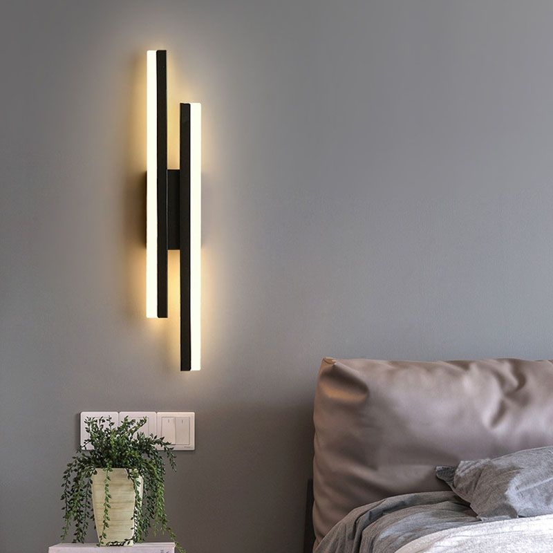 LED-seinävalaisin – Moderni pystytyyli 