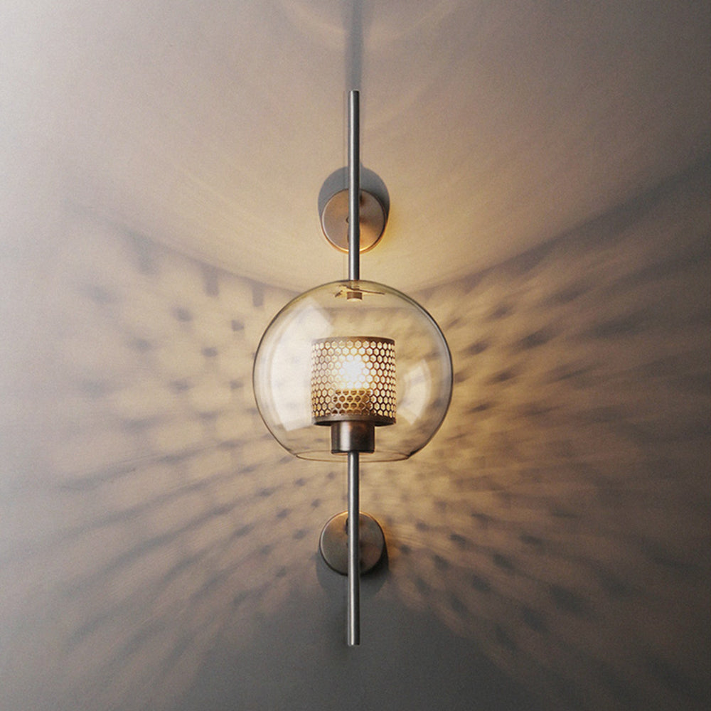 Industriell geometrisk vägglampa - Stil och modernitet