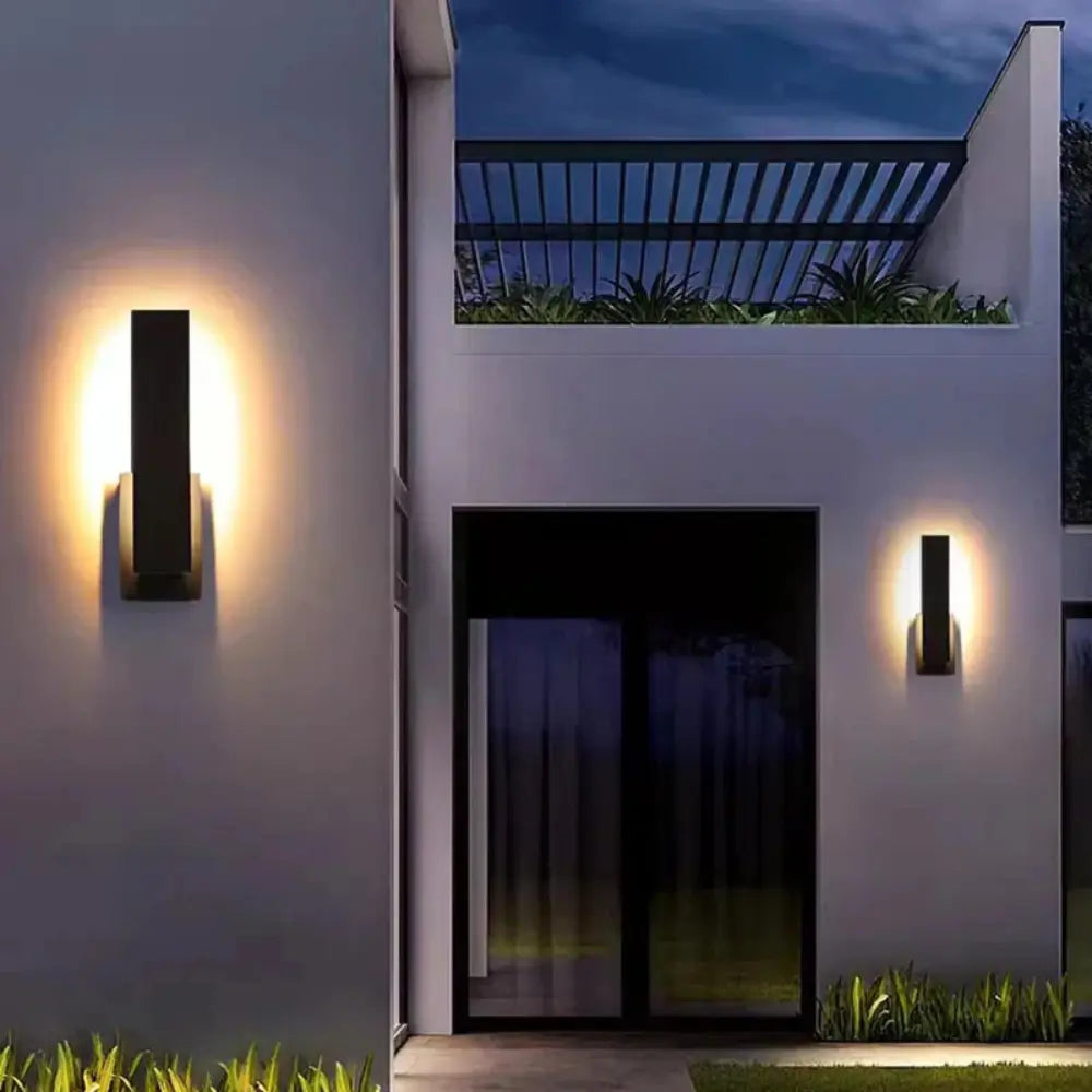 Aplique de exterior resistente IP65 - Solidez y modernidad