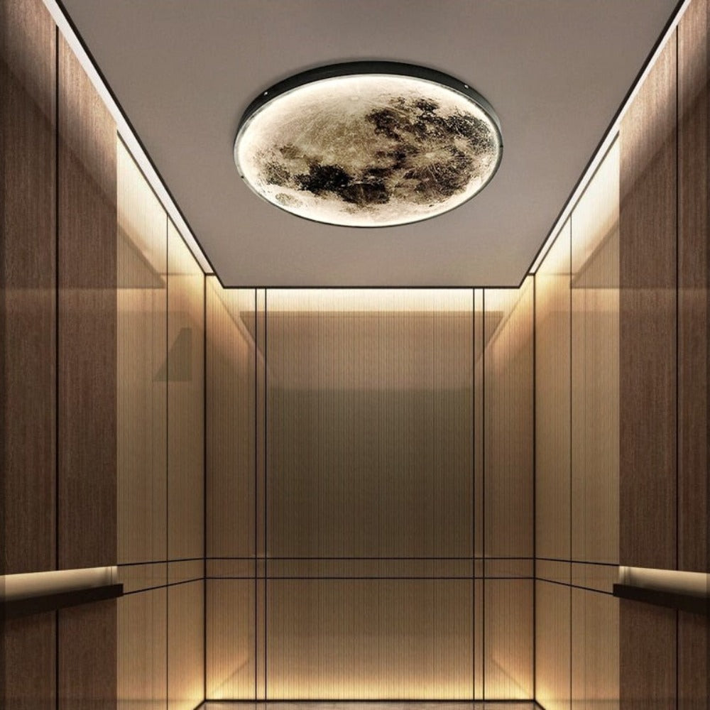 3D LED Wandlamp – Maan Voor Een Unieke Sfeer 