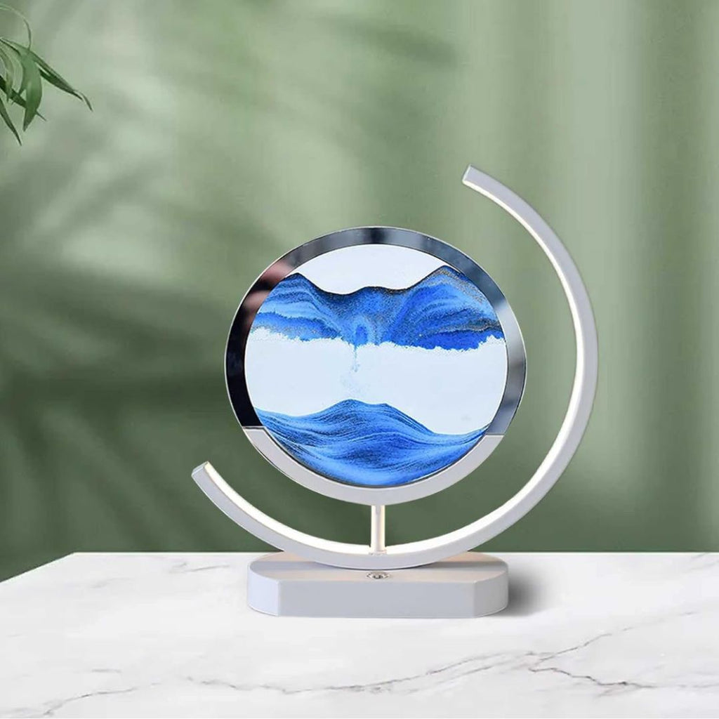 Lampada A Sabbia In Movimento – Rilassamento Visivo E Atmosfera Rilassante 