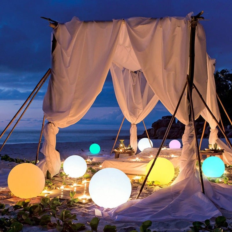 Trådlös Utomhus Spherical Lampa – Elegant och Nomad Belysning 