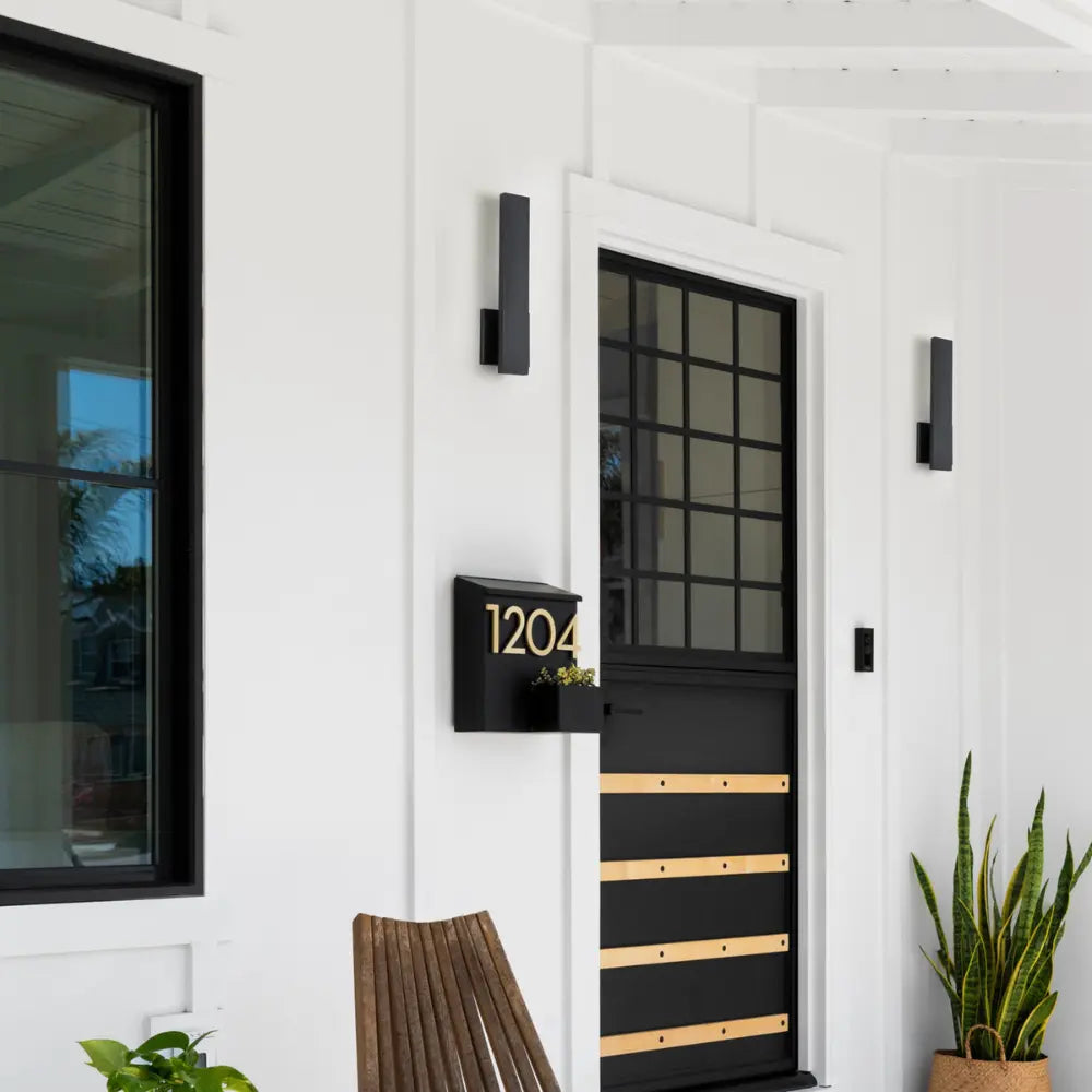 Aplique de exterior resistente IP65 - Solidez y modernidad